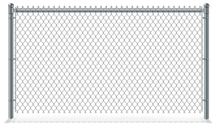 Galvanized Chain Link Fence in Grand Rapids