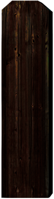 black - fence stain & seal