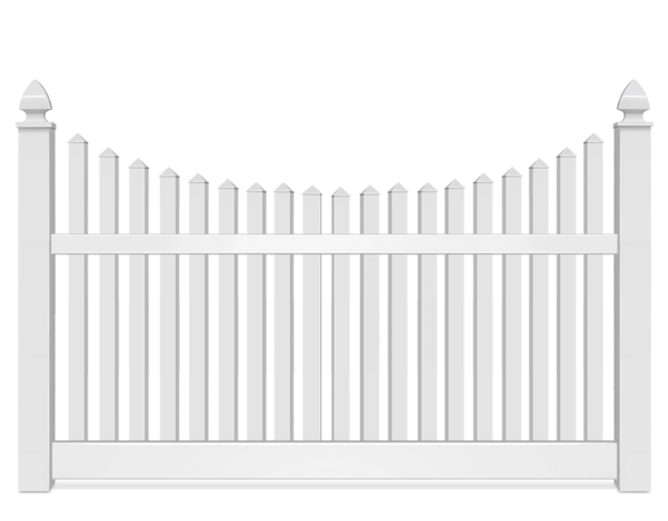Vinyl Scalloped fence contractor in Grand Rapids
