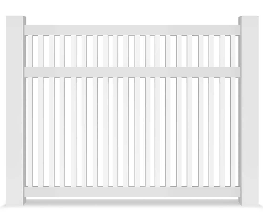 Vinyl semi-privacy fence contractor in Grand Rapids