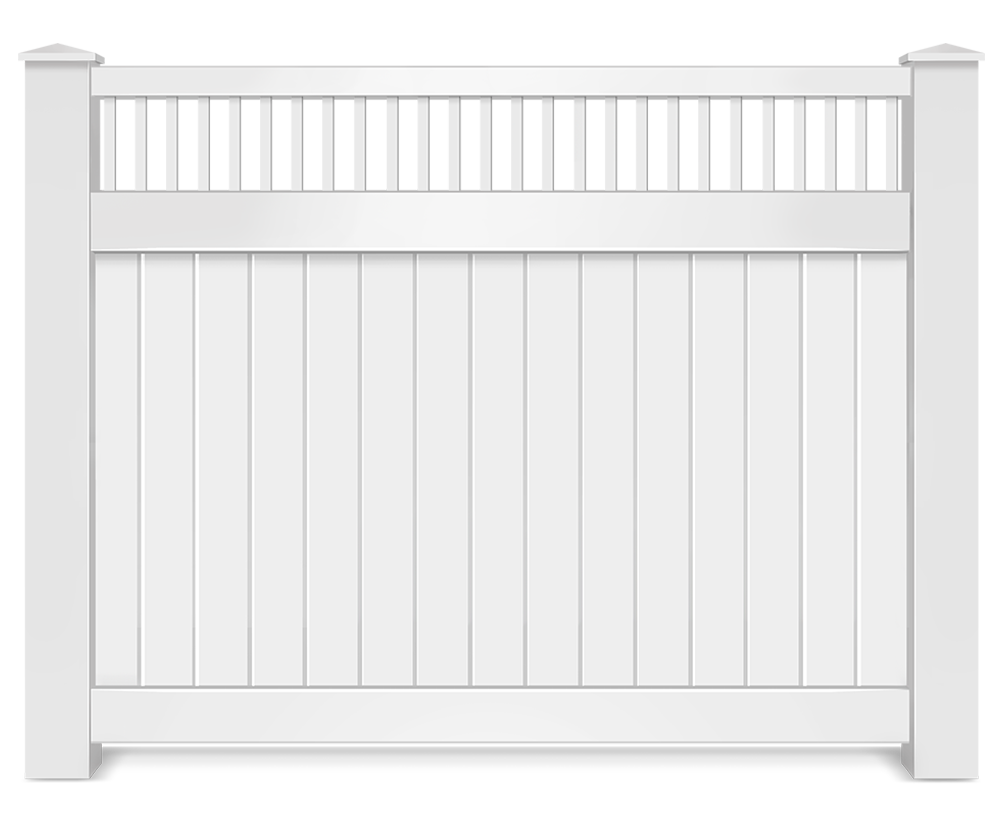 Vinyl decorative fence contractor in Grand Rapids