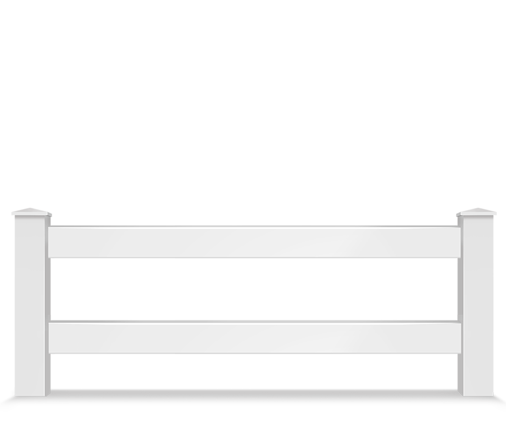 Vinyl split rail farm fence contractor in Grand Rapids