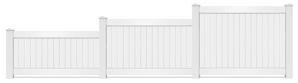 Residential Vinyl fence height options Grand Rapids